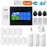 Anti-theft Alarm System, Security Alarm Kit with PIR Motion Sensor, Wireless,