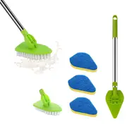 Long Handle Cleaning Brush Tub and Tile Scrub Brush