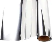 Redodeco Self-Adhesive Reflective Chrome Silver Vinyl Wrap Sticker Decal Film Sheet 12inch by 60inch