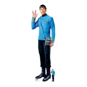 Spock Star Trek Lifesize Cardboard Cutout with Free Mini - Leonard Nimoy Vulcan