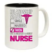 Nurse Relationship Status Single Married Taken Mug Cup
