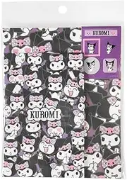 Can do Kuromi letter set Letter:8sheets, envelopes:4sheets, stickers:1sheet, Black