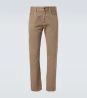 [The Row] The Row Carlisle mid-rise slim jeans UK 34 beige