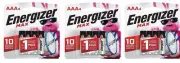 Energizer MAX AAA Batteries 4 ct **3 Pack**