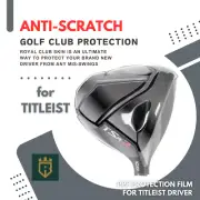 for Titleist TSR Driver Royal Club Skin Golf Club Protection Film TSR 1 2 3 4