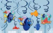 Finding Dory Hanging Decorations Swirls Birthday Party Supplies Nemo Under Sea