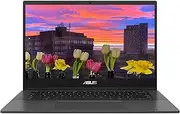 [ASUS] Chromebook CM1402 Laptop, 14” FHD (1920 x 1080) LED Display, MediaTek Kompanio 520, 8-Core, 4GB RAM, 64GB eMMC, Chrome OS, Gravity Gray, TWE 64GB Micro SD Card