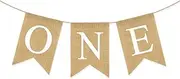 Party Decorations 4M Colorful Jute Linen Flags Pennant Christmas Birthday Bunting Banners Wedding Hanging Banner Party Garland for Home Decoration (Color : I)