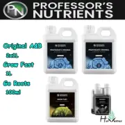 Professor's Nutrients Original A&B 2x1L Grow Fast 1L Go Boots 100ml Grow Flower