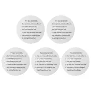 5Pcs Inflatable Swim Ring Repairing Patches Inflatable Toys Kayaks Repair