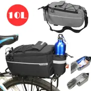 10L Bike Rack Bag Cycling Bicycle Rear Seat Storage Bag Pannier Waterproof Bag
