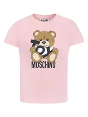 [Moschino Kids] Teddy Bear T-shirt 12 Pink