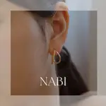 ｜NABI｜韓國直飛—雙圈耳環