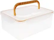 Alipis Breast Milk Storage Organizer Portable Freezer Safe Container for Breastmilk Bags for Fridge Organization Keeps Milk Fresh Nutritional Value Intact