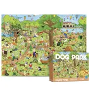 Antelope - 1000 Piece Puzzle for Adults, Dog Park Jigsaw Puzzles Open Box