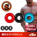 美國OXBALLS 剽悍公牛 高彈性果凍陽具環 RINGER 3-PACK DONUT-1 COCKRING 屌環持久環