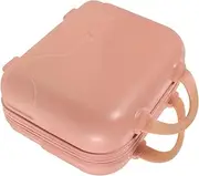 [FOMIYES] Portable Makeup Luggage Case Hard Shell Travel Cosmetic Suitcase with Handle for Women Ample Space for Essentials Durable Stylish Vanity Organizer for Trips