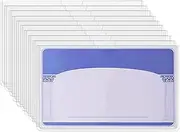 [Generic] Clear Social Security Card Protector Sleeves - Waterproof Credit Card Sleeve Holder | Multi Functional Slim License Protection for Families Friends