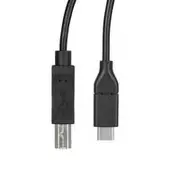 StarTech 3m / 10 ft USB C to USB B Printer Cable, M/M, USB 2.0 - USB2CB3M