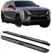 ADCCH 2 pcs Fixed Running Board Side Step Nerf Bar Fit Compatible for Cadillac Escalade 2021 2022 2023 2024 2025