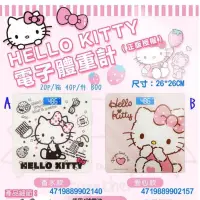 在飛比找蝦皮購物優惠-kitty體重計~kitty液晶顯示體重器~酷洛米體重計 歌