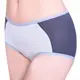 SWEAR 思薇爾 單品褲系列M-XL素面中低腰平口內褲(墨水藍)