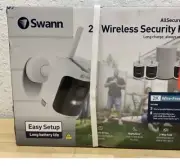 Swann AllSecure600 8 Channel Wireless NVR Security System - White (SWNVK-600SD3)