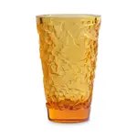 Lalique Merles & Raisins Small Amber Vase