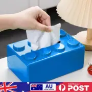 Creative Building Block Tissue Container Cute Tissue Storage Box for Home Decor