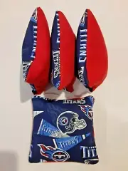 4 Cornhole Bag Set Corn Hole Tennessee Titans RD