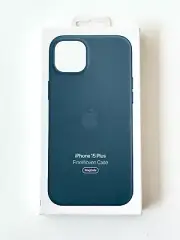 Apple iPhone 15 Plus Finewoven Case with Magsafe (Pacific Blue) GENUINE