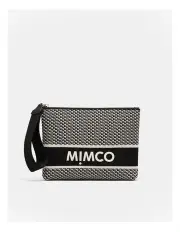 [Mimco] Blondie Pouch in Black White