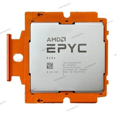AMD EPYC Genoa 9634 2.2GHz 84-Core SP5 384MB L3 ZEN4 CPU Processor 100-000000797