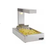 VICTORIA Benchtop Chip Warmer 1/1 GN Size Base Electric Commercial Stainless