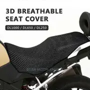 Baicccf Motorcycle Seat Cushion Cover Net 3D Mesh Protector Insulation Cushion Cover For Suzuki V-Strom VStrom DL1000 DL650 DL250 DL 650