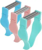 BESTYASH 3pcs Manual Facial Hair Remover for Women Ergonomic Epilator Tool for Threading Hair Removal Stylish Design