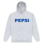 Pepsi Co. Text Logo Hoodie - Grey