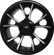Coastal Moto - 3D-LAR187BC-TRK - Rear Wheel - Largo 3D - Single Disc/with or wit