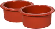 Angoily Non-Stick Round Silicone Cake Pans Baking Molds Easy Demould for Cheese Cake Small Baking 2 Pack