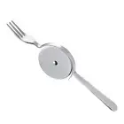 Pizza Cutter with Fork Stainless Steel Pizza Knife Professional Pizza Paddle for