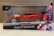 Power Rangers 2009 Nissan GT-R (R35) Jada Diecast 1:32 Scale - New