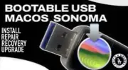 Multi-Boot macOS Sonoma USB Install Recovery Upgrade Flash Drive + Guide
