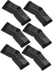 minkissy Foot Compression Calf Socks Black Ankle Support Socks for Adults Sports Running Walking Hiking
