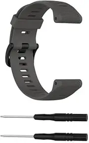 [RAYESS] Silicone Smart Watchband + 3pcs Anti-Dust Cap For Garmin Forerunner 945 935 Fenix 5 Plus Smartwatch Bracelet Wristband