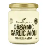 Organic Ceres Organics Vegan Garlic Aioli 235g – Fresh, healthy organic delivery | Doorstep Organics