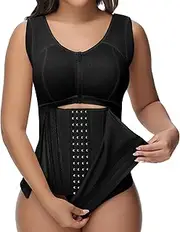 [SHAPSHE] Shapewear for Women Tummy Control Faja Body Shaper Thog Full Body Fajas Colombianas Moldeadoras with Bra