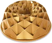 Nordic Ware Jubilee Bundt Pan, One, Gold
