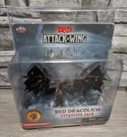 WizKids Dungeons & Dragons D&D Attack Wing Red Dracolich Expansion Pack Zombie