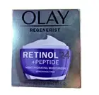 OLAY Regenerist Retinol 24 + PEPTIDE Night Hydrating Moisturizer Fragrance Free