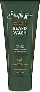 Shea Moisture Maracuja oil & shea butter beard wash, 6 Fluid Ounce